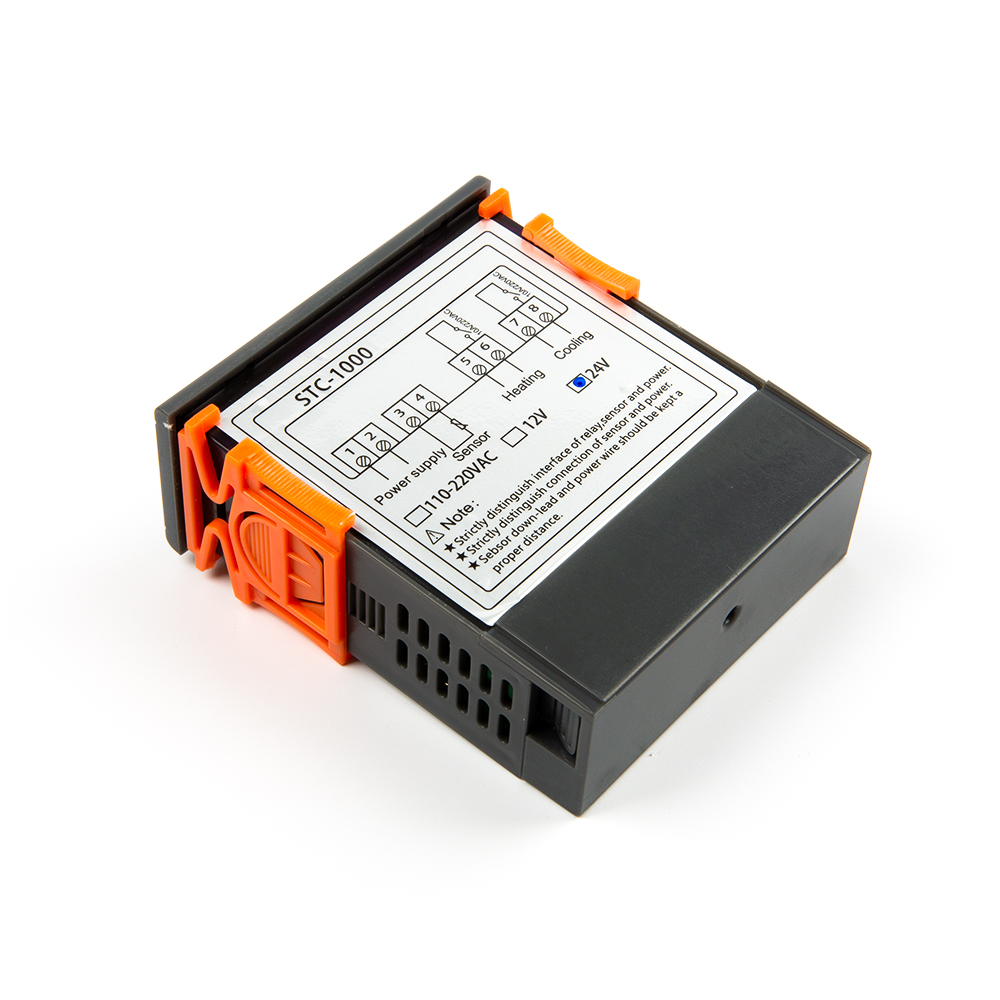 Цифровой терморегулятор (термостат) STC-1000, 24в